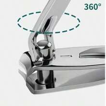 Set de 12 Cortauñas Grandes de Alta Durabilidad | Diseño Compacto, Práctico y Fácil de Usar para Mantener Uñas Limpias y Bien Cuidadas | Fabricados en Material Resistente con Hoja Precisa que Ofrece un Corte Limpio y Uniforme | Ideales para Uso Diario, Viaje, Negocio O por Mayoreo | Ligero, Funcional y Perfecto para Tener Siempre a Mano en Casa, Oficina o Bolsa - Gris - Ver 7