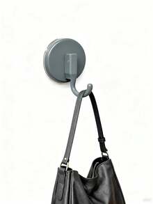 1pc Powerful Suction Cup Hook - No Drilling Required, Easy To Install On Bathroom And Kitchen Tiles, Durable Vacuum Adhesive Towel Rack - Suitable For Homeowners And Tenants - Great For Organizing Towels And Kitchen Utensils - Perfect Housewarming Gift - Multicolor - View 9