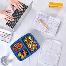 Dash DMPS203GBMT06 - Almacenamiento de alimentos saludable, 3 compartimentos, , 59.7 x 43.2 x 105 cm, 1(Azul) - Multicolor - Ver 7