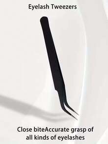 1PC Dolphin-Shaped Eyelash Tweezers - Professional Extension Grip, Alcohol-Free, Precise Application & Gentle On Lashes For Home & Professional Use - Multicolor - View 7