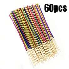 Palitos de incienso surtidos al por mayor - Salvia, Lavanda, Rosa, Flor de Cerezo, Hierba Limón y Jazmín | Fragancia duradera para el hogar y al aire libre | Opciones al por mayor: 60/90/120/180/360/500/800/1499 piezas