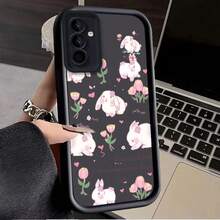 Cute Pink Rabbit Case For Samsung Galaxy S25 Ultra Plus S24 S23 S22 S21 S20 FE A73 A72 A71 A56 A55 A54 5G A52 A52S A51 4G Cover. Christmas Accessories.  17 Pro Max Case Hot-Selling Phone Cases  17 Pro Case Limited-Time Discount Christmas  New And Popular Phone Case Styles - 3 - View 7