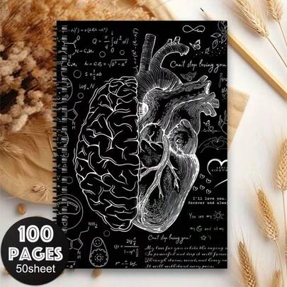 1 pieza Cuaderno de espiral médico vintage - Planificador estético de enfermera, regalo del Día de la Enfermera, suministros de oficina de enfermería - Organización personal, artículos de enfermería esenciales, diario profesional, diseño clásico, encuadernación duradera, papel de alta calidad