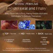 1 bouteille de parfum d'ambiance unisexe, parfum mystérieux de clair de lune, fragrance captivante, 50 ml, parfum unique, convient pour les rendez-vous, les fêtes, les rassemblements et les festivals, excellent cadeau pour les amis et les proches - Multi-parfums - Voir 7