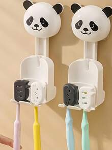 4pcs In 1 Set Travel Portable Toothbrush Protection Clip, Cartoon Cute Toothbrush Protection Cover, Suitable For Home Travel Business Trip, Toothbrush Head Protection Clip Cover, Cute Cartoon Design, Practical Bathroom Decor And Accessories, Travel Essentials, Travel Essential, Travel, Vacation Essentials, Travel Must Haves, Bathroom Accessories, Toothbrush Cover, Travel Containers, Travel Essentials, Travel Necessities, Airplane Travel Essentials. - 彩色 - 查看 2