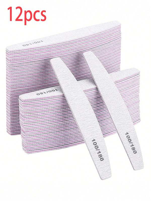 Bộ dũa và đánh bóng móng tay chuyên nghiệp 100/180 Grit - Hai mặt màu xám, dụng cụ làm móng, dũa móng tay, bộ dũa móng tay, dũa móng tay 180 Grit, dũa móng tay mini, dũa móng tay số lượng lớn, dũa móng tay chuyên nghiệp, bộ dũa móng tay, bộ dụng cụ làm móng, bộ dụng cụ làm móng, bộ dụng cụ làm móng chuyên nghiệp, dụng cụ làm móng, vật tư làm móng, bộ làm móng tay và móng chân, thích hợp cho móng acrylic và móng nối | Tự làm và tại salon