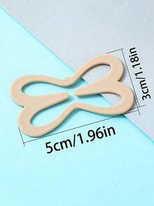 Bra Strap Clips, Dragonfly Shaped Criss-Cross Back Bra Strap Clips, Plastic Bra Strap Holder Clips, Invisible Bra Strap Clips - Multicolor - View 2