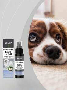 Pet Coconut Grooming Spray - No Rinse, Softens And Smoothens Dog's Fur