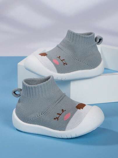 1 Pair Baby Toddler Soft Sole Anti-Slip Indoor Outdoor Casual Shoes, Breathable, Stay-On, Spring/Autumn