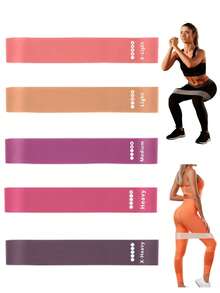 حلقات مطاطية للمقاومة في اليوغا، أشرطة الأرداف، معدات اللياقة البدنية