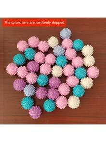 6 chiếc chổi loại bỏ xơ vải ngẫu nhiên cho máy giặt, chất liệu nylon, có thể làm sạch quần áo, bắt lông thú cưng, chổi chuyên dụng để loại bỏ xơ vải trong máy giặt. - Nhiều màu - Xem 9