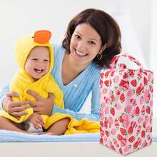 ALVABABY 1pc These Cylindrical, Large-Capacity Waterproof Diaper Bags Are Washable Travel Storage Bags And Reusable Wet/Dry Bags, Suitable For Gyms, Swimming Pools, Beaches, And Other Similar Locations. - Multicolor - View 11