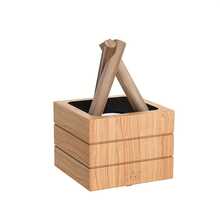 1个280毫升超声波篝火香薰机，带定时器和遥控器，7色灯光香薰机，冷雾加湿器，便携式USB供电精油桌面香薰机，适用于卧室、客厅，装饰家居环境 - 彩色 - 查看 13