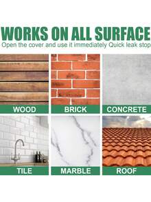 Transparent Sealing And Waterproof Adhesive, Suitable For Cleaning, Repairing, Bonding, Waterproofing, Mildew Prevention, And Leak Sealing In The Home. A Great Gift For Family And Friends, Suitable For Christmas, Christmas Decorations, And New Year's Gifts. (New And Old Versions Will Be Shipped Randomly.) - Transparent - View 6