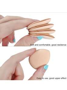 5pcs Beauty Box Of Mini Air Cushion Powder Puff Thumb Shaped Makeup Sponge For Applying Around Nose & Eye Area Ladies' Makeup Tool Random Color,Cheap,Stocking Stuffers,Makeup,Makeup Tools,Cheap Stuff,Gifts,Gifts For Women,Christmas Gifts - Multicolor - View 4