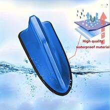 1 Ăng-ten vây cá mập đua, Trang trí nóc xe có vòng đệm cao su, Bề mặt sợi carbon màu đen, Phù hợp với các mẫu xe hiện đại và cổ điển, Có nhiều màu sắc - Nhiều màu - Xem 6