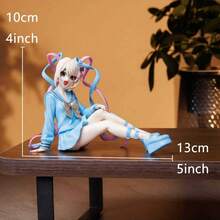 NEEDY GIRL OVERDOSE Super Tian Figurine, Action Anime Collectible, Anime Figure Display, Anime Fan Collectible, Displayable Anime Character Toy, Fans Goods, Christmas Gift - Multicolor - View 11