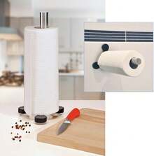 Kitchen Paper Towel Holder - 2 Pieces - Suction Cup Foot - View 7