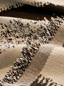 1件装优质沙发套，防刮沙发毯，全覆盖沙发保护套，适合家居装饰，可机洗 - 黑色 - 查看 4