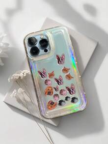 Personalisierte Haustier-Porträt-Handyhülle, schüttelbare Acrylplatte-Handyhülle, personalisierte Haustier-Foto-Handyhülle, personalisierte Handyhülle, maßgeschneidert für Hundeliebhaber, Katzenliebhaber und andere Haustier-Enthusiasten, tolles Geschenk für Freunde, Valentinstag-Geschenk - Verschiedenfarbig - Übersicht 7