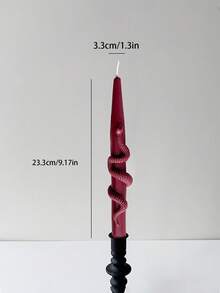 1 Stück realistisch gestaltete Schlangen-Design Handgemachte lange Stumpenkerze als Heimdekoration, Geschenk für sie zum Geburtstag, dekorative Kerze als Tischmittelpunkt, handgemachte Sojakerze - viele - Übersicht 10