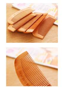 Escova de cabelo de madeira (3 ou 20 peças), pente antiestático de jacarandá, mini pente de massagem portátil de madeira.