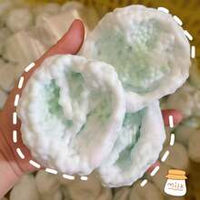 New Popping Boba Milk Skin Stress Relief Chewy Glutinous Rice Soft Ball, Handmade Ultra-Thin Milk Skin Ball