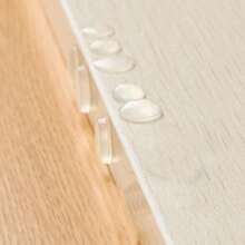 30pcs Silicone Anti-Collision Pads, Furniture Bumper Pads, Sound Insulation Stickers, Door Back Shock Absorber, Noise Reduction Bumpers, Suitable For Drawers, Refrigerator Doors And Various Cabinet Doors