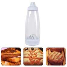 1000ml Hand-Cranked Batter Mixer Bottle Batter Dispenser - 無色 - 查看 3