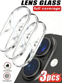 17/17 Pro/17 Pro Max/17 Air/16 / 16 Plus / 16 Pro / 16 Pro Max Kit de protection de caméra, 3 paquets, protecteur d'écran en verre trempé ultra-clair, sans bulles, résistant aux rayures, dureté 9H, applicable à l'écran de la caméra pour une utilisation quotidienne, au bureau et à la maison. Protecteur d'objectif de caméra de téléphone étanche, antichoc, anti-chute, résistant aux rayures