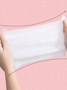 100/50/20/10片装面部清洁湿巾，中性便携一次性湿巾 [适用于户外、运动、清洁]