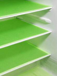 1/4/Pcs Refrigerator Lining Pad Can Be Cleaned, Refrigerator Gasket Anti Oil Parts, Shelf Refrigerator Lining, Lid Cover Freezer Glass Shelf Cabinet Cabinet Cabinet Kitchen Items Kitchen Accessories Kitchen Kitchen Tools - Multicolor - View 3
