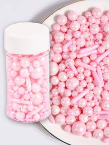 75g/2.6oz Gold Sprinkles Cake Toppers Baking Cake Decorations, Gorgeous Cupcake Decorations, Ice Cream Decorations, Suitable For Holiday Celebrations, Birthday Wedding Party. - Multicolor - View 21