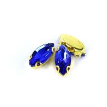 20pcs Marquise Type Gold Bottom D-Claw Glass Rhinestones 7*15mm Coat And Hats Shoes DIY Multifunctional Shiny Decorations Artwork Holiday Party Gift Giving Decorative Trimming Fashion Accessories - Multicolor - View 18