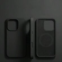 VRNOEI 豪华磁吸无线充电器外壳适用于 16 14 13 12 11 15 17 Pro Max 带绒布适用于 17 AIR 14 15 16 Plus 手机保护套配件 - 黑色 - 查看 29