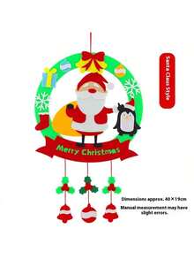 Kinder EVA Nähset - DIY kreatives Anhänger, Puppe, Dekoration, Geschenk, Vliesstoff, Puppe und Spiel, Kinder Kunst und Handwerk, Kinder Handwerksset, Kinder Filzprodukte, Kinder Nähset, Geburtstagsgeschenk, Feiertagsgeschenk, Neujahrgeschenk - Verschiedenfarbig - Übersicht 12