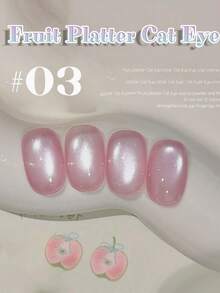 MIANEL 10毫升 冬季草莓美甲美白水果拼盘猫眼凝胶指甲油 2026 新款热销蓝紫绿玻璃珠指甲油 美甲沙龙专用 绿色指甲 蓝色指甲 白色指甲 DIY和美甲沙龙美甲用品 - 彩色 - 查看 5