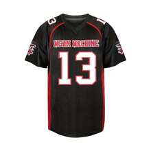 Camiseta de fútbol amano bordada para hombre, camiseta personalizada transpirable, camiseta de entrenamiento MEAN MACHINE, uniforme de fútbol - Azul - Ver 4