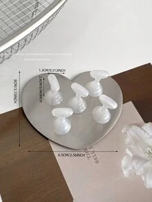 美甲装饰品，跨境热销圆形、方形、多边形金属磁性底座美甲展示架，指甲油架，韩式美甲用品，摄影道具，DIY配件