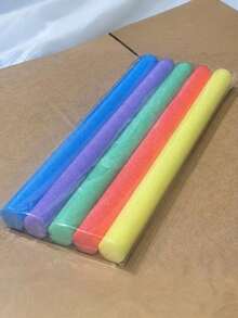 40~200cm Multi-Color Foam Pool Noodle, Long Hollow Foam Swim Stick, Flexible Buoyancy Pole For Swimming, Floating And Pool Party Ambiance, Beach Accessories, Water Sports Equipment, Holiday Decor - 彩色 - 查看 8