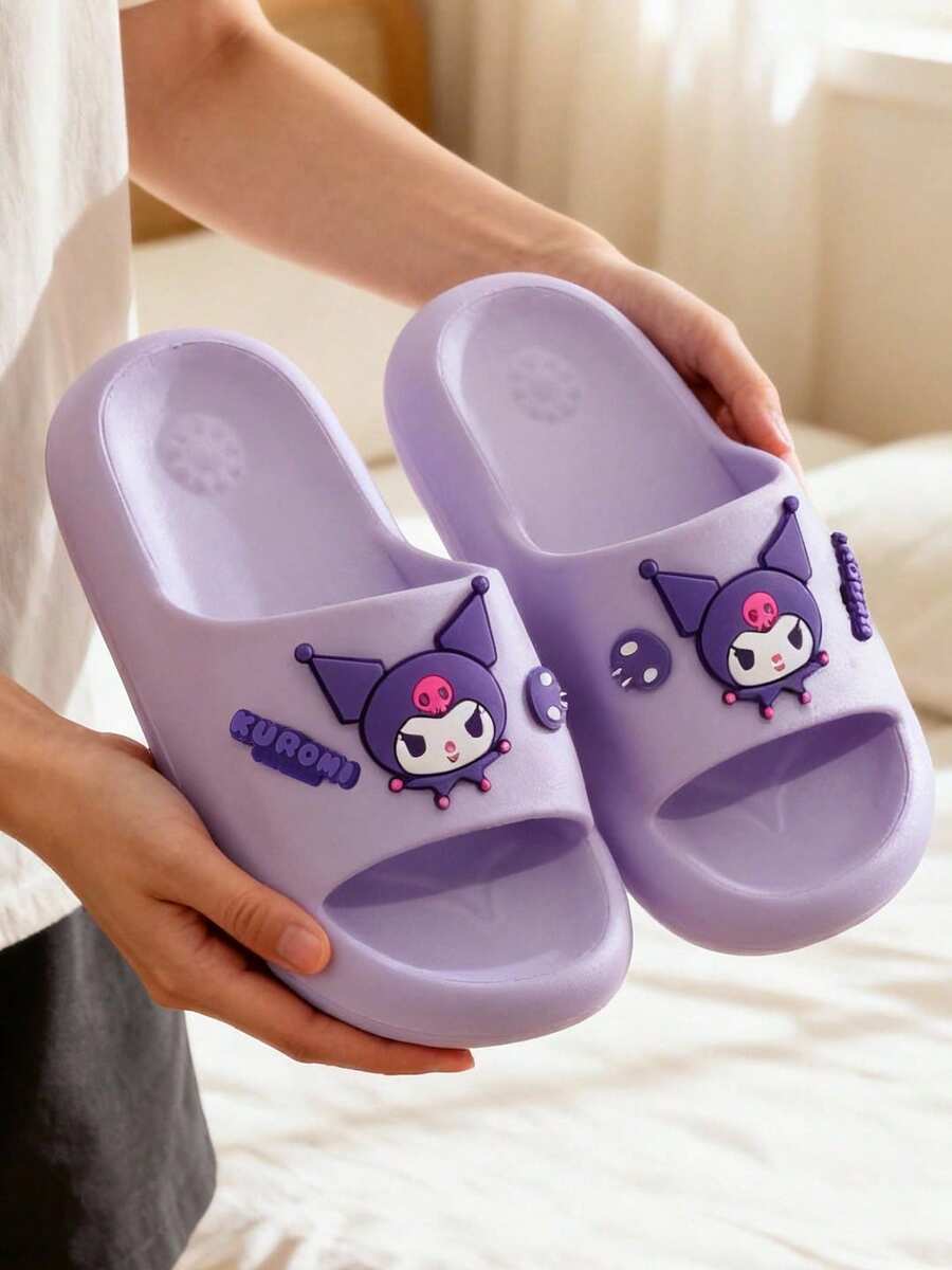 SANRIO &  &  & Melody 女童拖鞋 卡通鞋 防滑 可爱卡通室内浴室沐浴沙滩鞋 儿童 |  鞋
