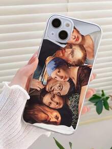 1 Ốp lưng điện thoại TPU toàn diện họa tiết chân dung cá nhân hóa thời trang tương thích với iPhone/Galaxy/17/17Air/17Pro/17ProMax/16/16Pro/16Plus/15/15ProMax/15Pro/11/12/13/14ProMax/12Mini/13Mini/11Pro/11ProMax/12Pro/12ProMax/13Pro/13ProMax/14Pro/14ProMax, Ốp lưng mềm cao cấp sáng tạo - Nhiều màu - Xem 4