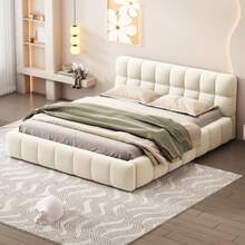 Bed Frames - Beige - View 1