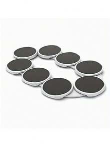 360°旋转懒人转盘 - 可调节可扩展，适用于长方形餐桌，是厨房和餐厅的理想之选，易于组装，黑白两色可选。由于制造工艺复杂，表面可能存在轻微痕迹，但不影响使用和外观。由于手工测量，尺寸可能存在1-2英寸的误差。适用于节日聚会和日常用餐，可保护桌面并提升用餐氛围。 - 彩色 - 查看 5