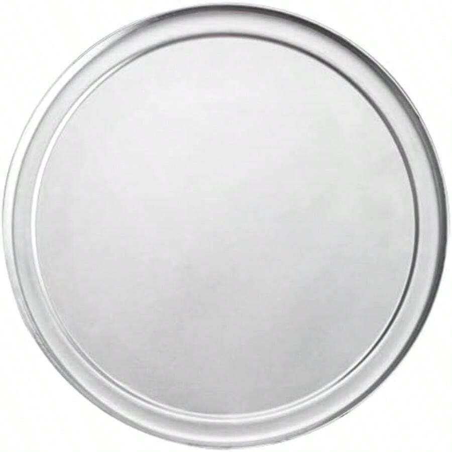 Kitchen bandejas planas para pizza, Plateado,(18 pulgadas Sartén para pizza) - Multicolor - Ver 1