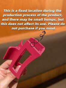 2/3/5/10个装女士时尚发夹,多种颜色可选,时尚优雅,甜美可爱,心形图案,浪漫情人节发饰,中号方形情人节发爪,适合日常佩戴、工作和居家,女士发饰,女士配饰,情人节快乐,推荐礼物,优雅发夹,时尚发卡 - 彩色 - 查看 7