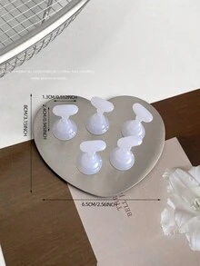 美甲装饰品，跨境热销圆形、方形、多边形金属磁性底座美甲展示架，指甲油架，韩式美甲用品，摄影道具，DIY配件