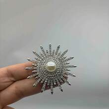 1 chiếc ghim cài áo cao cấp, ghim cài hoa đa năng cho nữ, kẹp khăn choàng, phụ kiện cao cấp thanh lịch cho sườn xám và áo khoác. - Nhiều màu - Xem 9