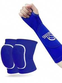 2 件/套排球护膝 + 袖套,加厚衬垫,带拇指孔,双密度支撑,男女通用,防滑舒适面料,2025 新款专业比赛级排球护具,抗菌防臭,适合训练和比赛,版运动礼物 - 彩色 - 查看 32