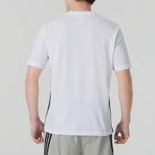 Adidas [Men's Sports Suit] M 3S SJ TT T-Shirt, Crew Neck, Cotton Short-Sleeve + TR-ES WOVEN PT Long Pants, Woven Tapered Sports Pants, Home Wear/Workout
